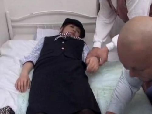 ながえスタイル|昏睡中出し輪姦|不良達に賭け麻雀で負けてしまい、代償として自分の彼女を眠らせ・・・