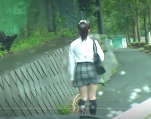 女子校生×野外輪姦｜帰宅途中のひよこJKを拉致してひと気の無い場所で・・・