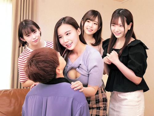 【童貞ｘ王様ゲーム】みんな揃っておまんこぱっくり！童貞チンコを騎乗位でハメ倒し性欲発散に夢中とかｗｗｗ