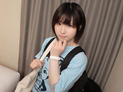 【黒髪ｘショートヘア】幼気なショートカット女子と着衣セクロス！膣奥深くおちんちん挿入され悶えまくってメス堕ち♡
