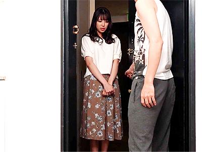 【隣人×アパート】隣に引っ越して来た寂しげなシングルマザーのお姉さんと仲良くなり全裸SEX堪能ザーメン膣内射精ｗ
