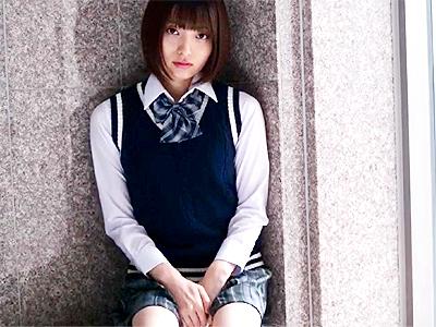 【JK】「中出ししてくれて...ありがとうございます...」ボブヘア激シコ美少女がスレンダーボディ激ピスSEXで膣内射精