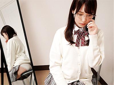 【パンチラ×JK】教師をパンチラで誘惑する真面目清楚系の美少女！染みパン見せられ理性崩壊の先生ガチハメ！