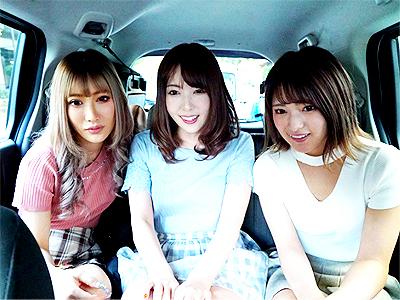【モニタリング×素人企画】素人男性インタビュー中にAV女優本人登場！しかも4Pハーレム乱交ファックで痴女られるM男ｗｗ