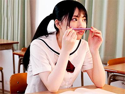 【JK】「先生...おシャブりされたく無いの？♥」教師のチンコをテスト点数と引き換えフェラチオする黒髪アイドル級美少女ｗ