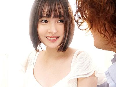 【AVデビュー】18才Gカップのキュートな美少女がAV出演で全裸にされ男優とのSEXでメス顔晒して本気で感じる！