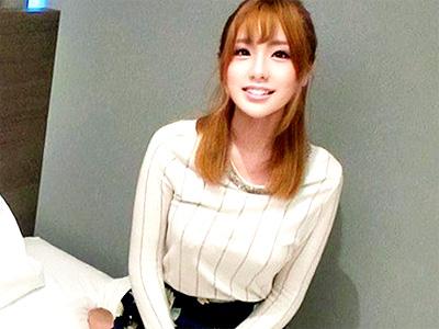 【素人ナンパ】ナンパされカメラの前で痴態を晒しちゃう茶髪ギャル系女子大生！最初は余裕の表情もガチSEXでは悶絶！