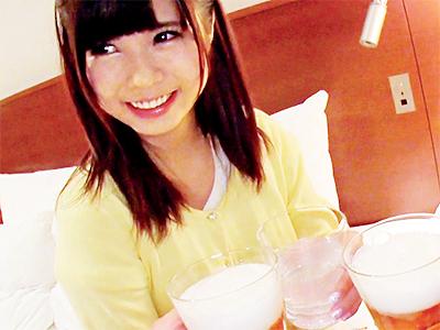 【女子大生】清楚系美少女JDはお酒飲むととエッチな女の子に...脱いだら極上BODYな美少女がSEXでアヘ顔晒し悶絶！