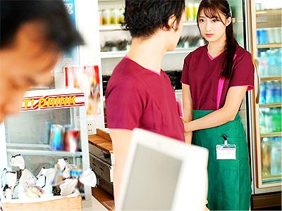 【人妻×激シコ】「バレないかな...」美人主婦がパート先の店内でこそっと手コキ＆手マン不倫ｗ 事務所で全裸ハードファック