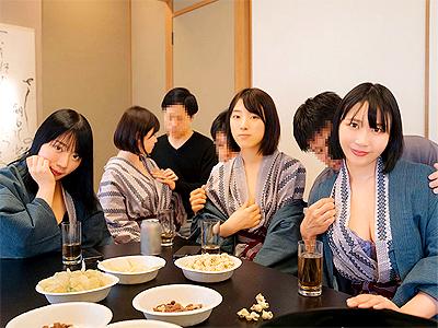 【人妻×流出】会社の慰安旅行でハメ外す主婦の痴態の一部始終！全裸で旦那裏切り不貞不倫で乱れるビッチ女の衝撃映像！