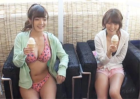 【ギャルナンパ】ビーチで極上ビキニギャルをナンパしてガチハメ！極上BODYを全裸で晒し2組4P乱交ファックで膣内射精！