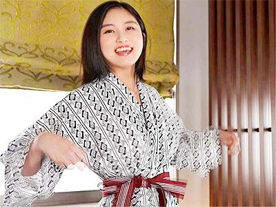 【温泉】激カワ美少女とイチャラブ温泉旅行で濃密SEX！浴衣脱がされ激ピスで乳揺れ全開で悶える女の子エロすぎｗ