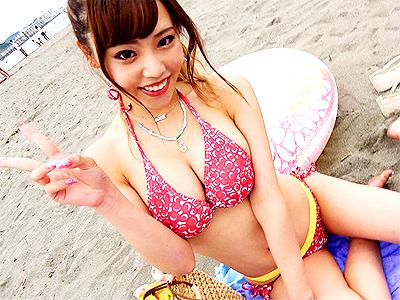 【ギャル】ちょいおバカだけど極上激シコBODYのギャルとビーチデート！HOTELで全裸で濃厚フェラザーメン膣内射精！