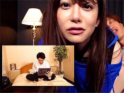 【人妻×NTR】「お、おいっ！誰だそいつ！」出張先の旦那に他人棒浮気SEXをビデオレターで送りつけるビッチなヤリマン女！