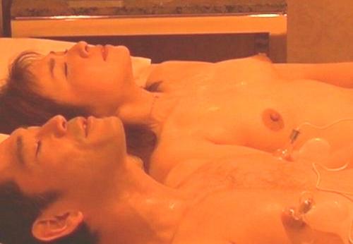 村松恭子　ＡＶより抜ける！乳首勃起の相互オナニーの濡れ場がエロくてたまらん