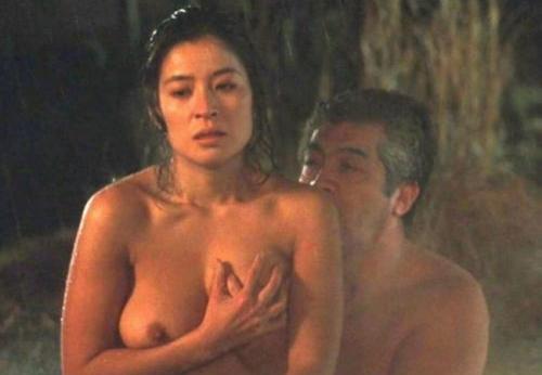 倍賞美津子　意外と爆乳の乳首丸出しのおっぱいを揉まれる濡れ場がたまらん