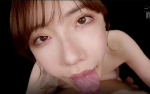 深田えいみ　涎まみれの濃厚すぎる唾液交換連続キス！口臭が漂ってきそうなほどドロドロレロレロフェチプレイ