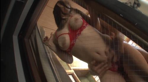 【素人】向かい部屋の巨乳お姉さんと濃厚セックス。のぞき見がばれてエロい下着で迫られ我慢できずに生挿入でお互い絶頂しまくり