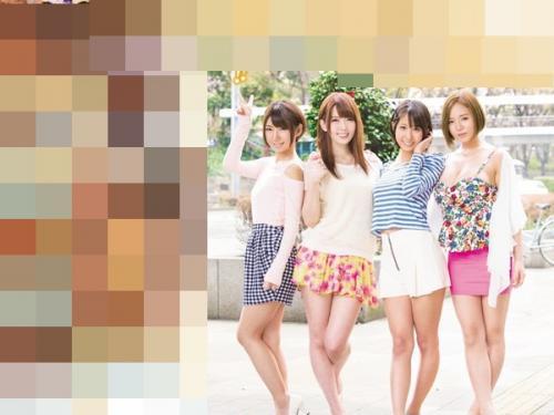 【西條るり＆乙葉ななせ＆湊莉久＆波多野結衣】人気AV女優４人が乱交パーティーに参加して規則破りの中出ししちゃうｗ