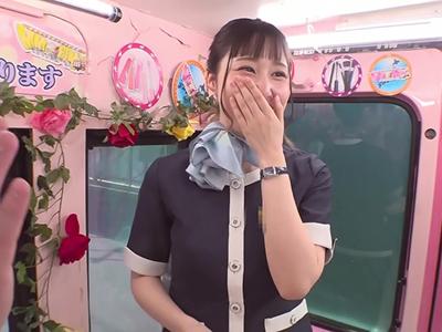 《マジックミラー便》一流百貨店勤務のスレンダー美容部員が濃厚キスでマンコ濡らしてバッコバコされるｗｗｗ