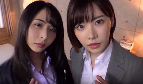 アナタは黙って寝てなさい！二人の極上テクを余すとこなく披露ｗ