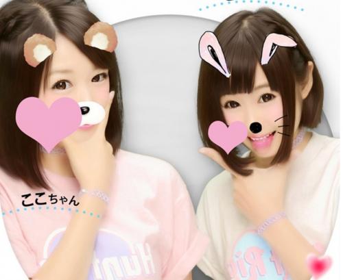 彼氏募集中のロリ系女子二人と汚いおっさんの３Pハメ撮り！ｗ親友のおま〇こにぶっとい生の肉棒が入る所をみて興奮しちゃうｗ