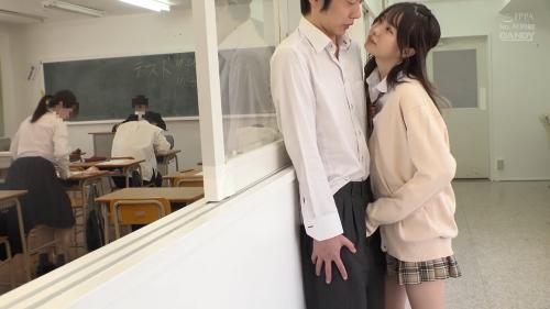 【松本いちか】内緒だよ♡授業中に抜け出し廊下で彼氏とイチャイチャ