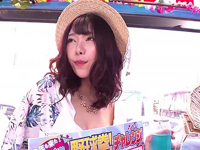 〖素人ナンパ×MM号〗バリカワな素人女子さん野球拳で惨敗してチンポ生挿入で膣内射精でイキまくる姿にフル勃起ｗｗｗ