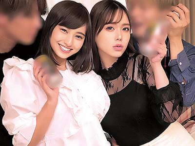 【巨乳×乱交】かなりのかわいい美人さんたち！男女4人を同じ部屋にしてお酒を飲ませたらめちゃくちゃエッチな事に！www