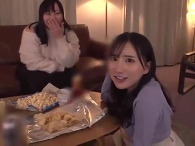 《寝取られ×痴女》至近距離に彼女がいる絶体絶命状況で巨乳お姉さんに痴女られ中出しSEXしたったｗｗｗ
