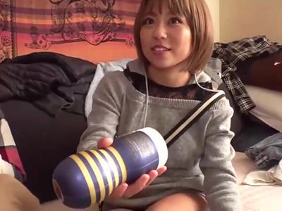 【素人ナンパ×黒ギャル】アパレル店員の黒ギャルさんがTENGAで肉棒責めて痴女覚醒がヤバいっすｗｗｗ