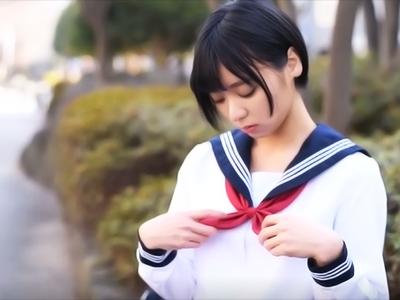 【主観×性交】可愛らしいセーラー服美少女とエッチなことしまくり!!最高の快感で中出ししちゃったｗｗｗ