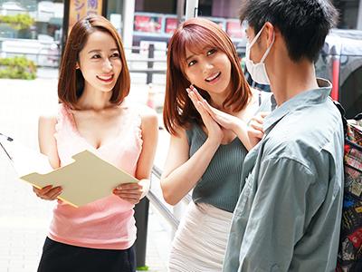 【逆ナン×ハーレム】イケメン男子が淫乱女子に逆ナンされてオチンポ弄くりまくり⁉ドエロいプレイに悶絶必至ｗｗｗ