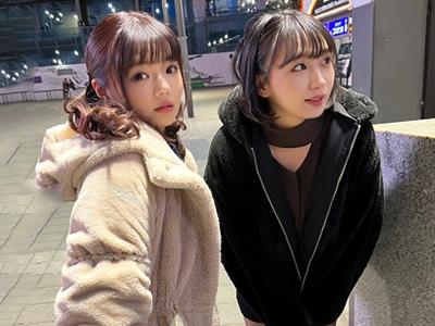 【個人撮影】惚れすぎ注意!!メッカワ女子とガチ3P!!キツキツまんこに肉棒ぶち込みイカしまくりがたまらんｗｗｗ