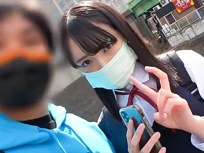 【修学旅行×ハメ撮り】修学旅行で東京に来ていたJKがオジサンと会いハメ撮りSEXが激エロなんだがｗｗｗ