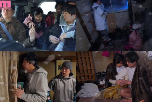 雪山遭難NTR ～カレを見失い吹雪の中、チャラ男と体温を分け合い中出しされ続けた13時間～ 穂花あいり