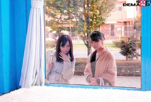 あやめ（33）ジュエリーデザイナー ゆり（31）雑誌編集長 マジックミラー号 セレブ人妻が乳首マッサージで乳首イキ！