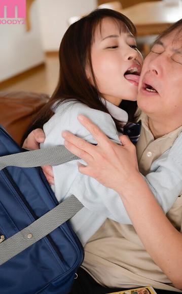 妻の連れ子が超ファザコン！中年オヤジの僕を＜乳首コリちゅぱ、アナル舐め舐め＞パパちゅきちゅき舐めしゃぶりだいしゅきホールド 蓮見天