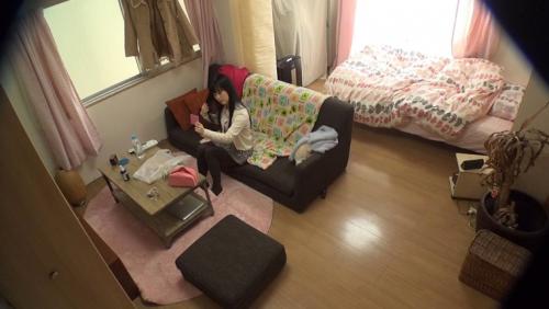 一般女性の日常を数日間隠し撮り ストーキング盗撮オナニー