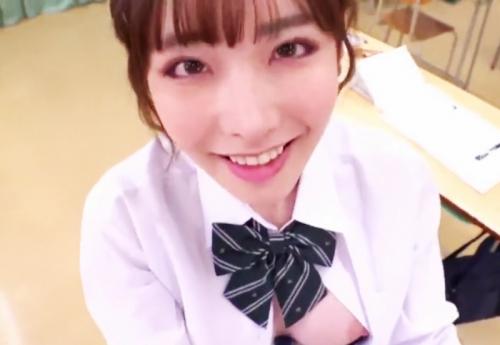 《深田えいみ×中出し》『童貞奪ってあげよっか？♡』学校中の童貞君達を即ズボで生ハメして即効で中出しさせる激カワ女子高生！