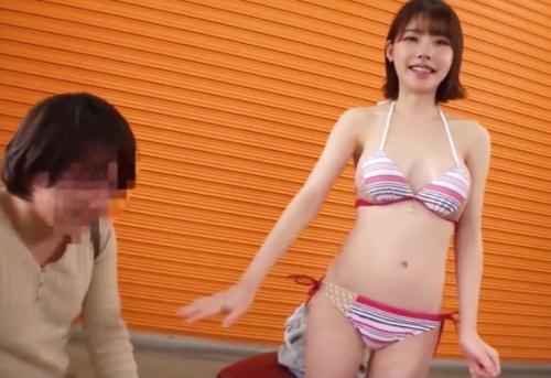 《深田えいみ×中出し》『いっぱい精子出してぇ～♡』巨乳美女が素人を逆ナンして凄テクに耐えたらご褒美の中出しセックス！