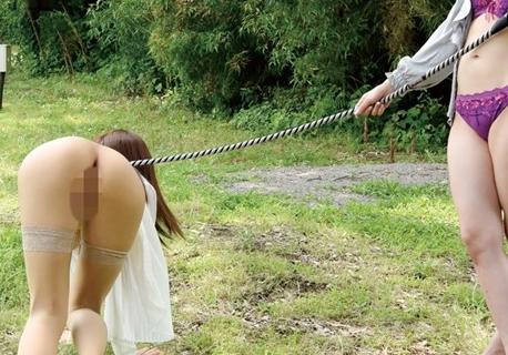 《レズ調教》高嶋ゆいか＆内村りな。りなは過去に強姦された経験から男性不信になり、女性にしか興味を持てなくて変態プレイに…