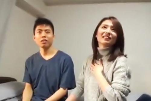 《筆おろし》『中に出していいよ♡』若い童貞くんが三十路妻の膣奥に初挿入！母性溢れる優しいアラサー奥様と念願の初SEX！