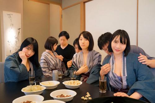 【流出映像】人妻派遣社員 慰安旅行セックス2 酔わせて乱交・夜●い・職場不倫NTR