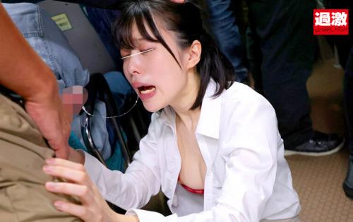 痴●師にパンストの中で手マンされ濡れシミができるほどイキ潮を吹きまくる美脚女4