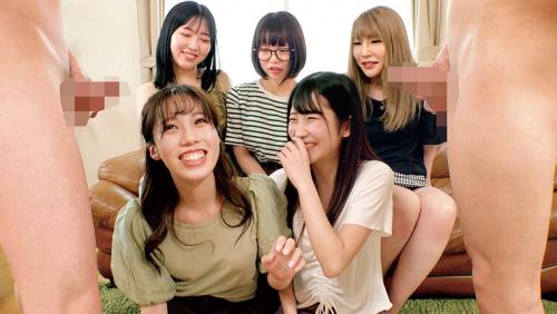 仲良し5人組が挑戦！早抜き！連続膣内射精バトル！親友の目の前で「早く中に出して！」杭打ち騎乗位で中出しさせたら1発10万円！連続早抜きNO.1決定戦wフル勃起チ○ポを騎乗位で次から次へと射精させザーメンで溢れるほどに満たされたオマ○コは絶頂が止まらない！！