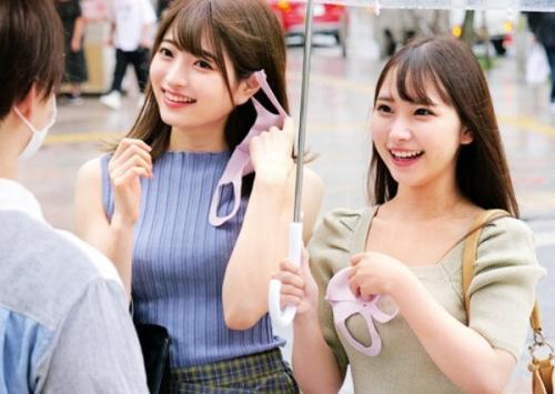 素人女子大生が逆ナンパ！DTを筆おろしして賞金GET！