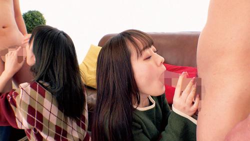 ラブラブカップル同士が互いのパートナーを交換するスワッピングゲームに挑戦！！相手の彼女＆彼氏をより多くイカせたら賞金100万円！？勝利の為にエグイほどのエロスキル発動ww賞金の為に恋人の目の前で他人と生挿入中出しSEX！？ 2