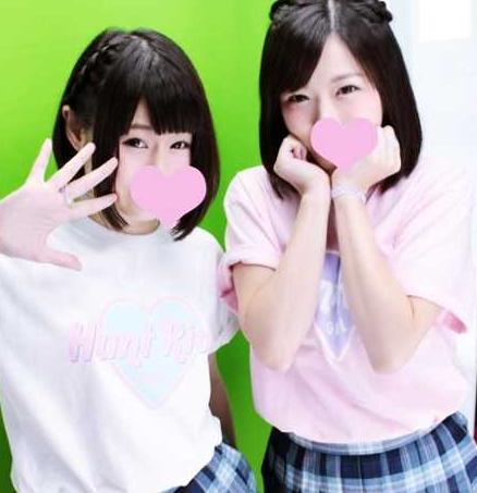 幼さとギャル感がミックスしたロリ系JK2名に生中出し！