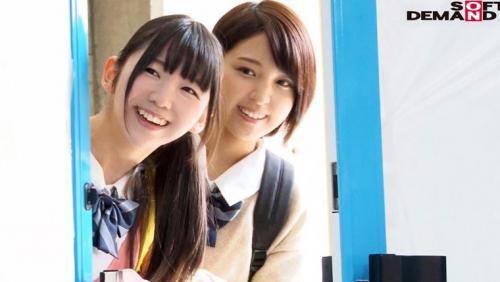 ゆうみちゃん（18）みゆちゃん（18）女子○生 マジックミラー号 仲良く2人、膣内洗浄でオマ○コを綺麗に。本当に綺麗になっているか、チ○コを挿入して感度チェックしてみました！